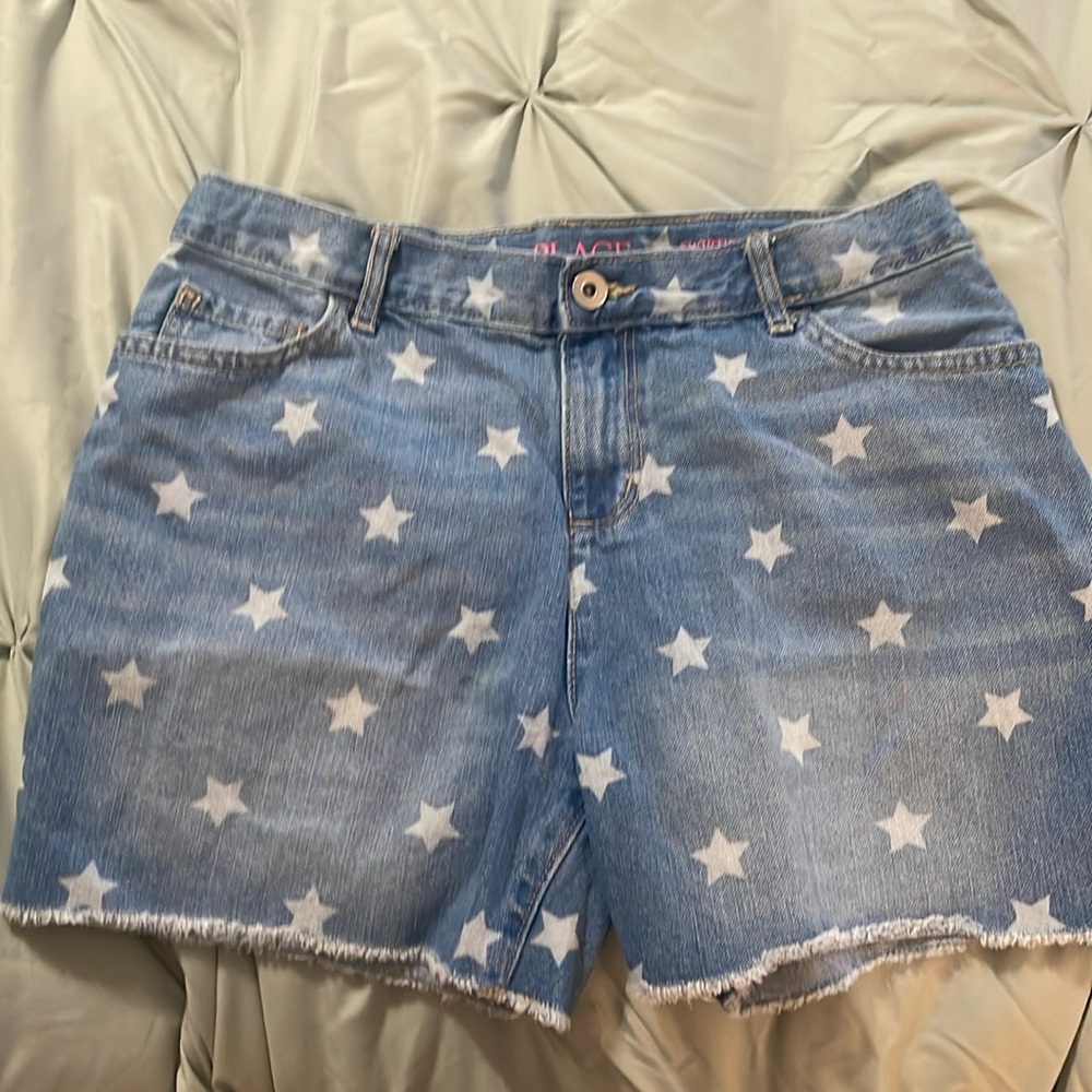 Girls size 16 jeans shorts